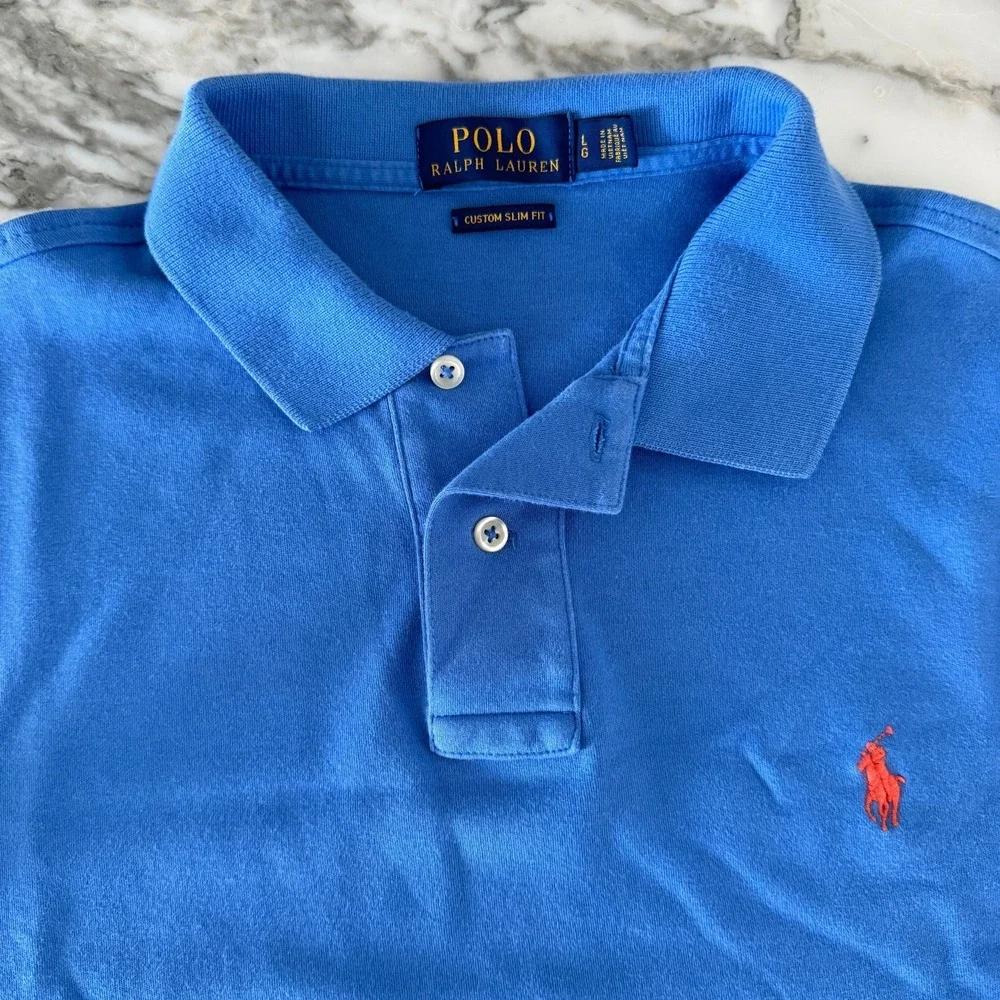 Polo Ralph Lauren Cotton Men's Pullover Polo‎ Short sleeve shirt,  Large